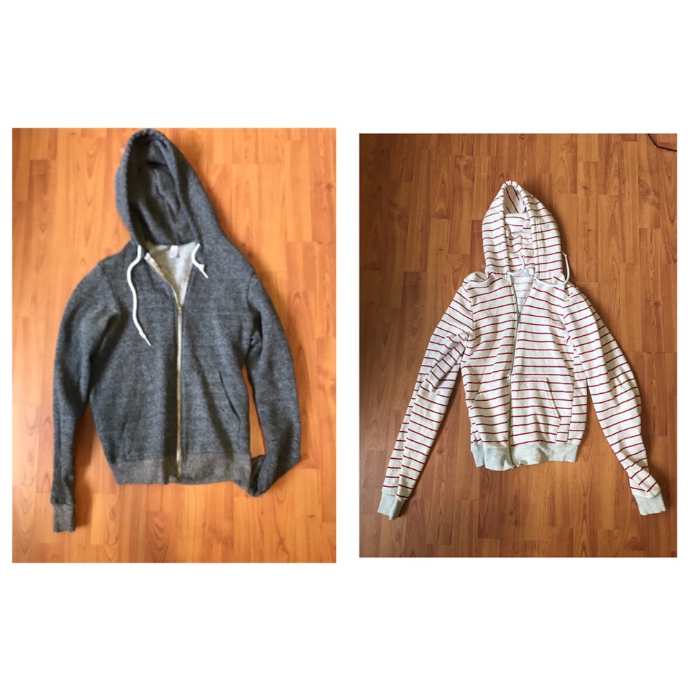American apparel unisex XS hoodies
